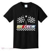 Pit Crew Racing Day For Stock Car Race Day Parties Kids T-Shirt thumb 0