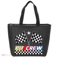 Pit Crew Racing Day For Stock Car Race Day Parties Tote Bag thumb 0