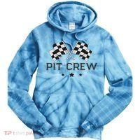 Pit Crew Racing Car Tie Dye Hoodie thumb 0