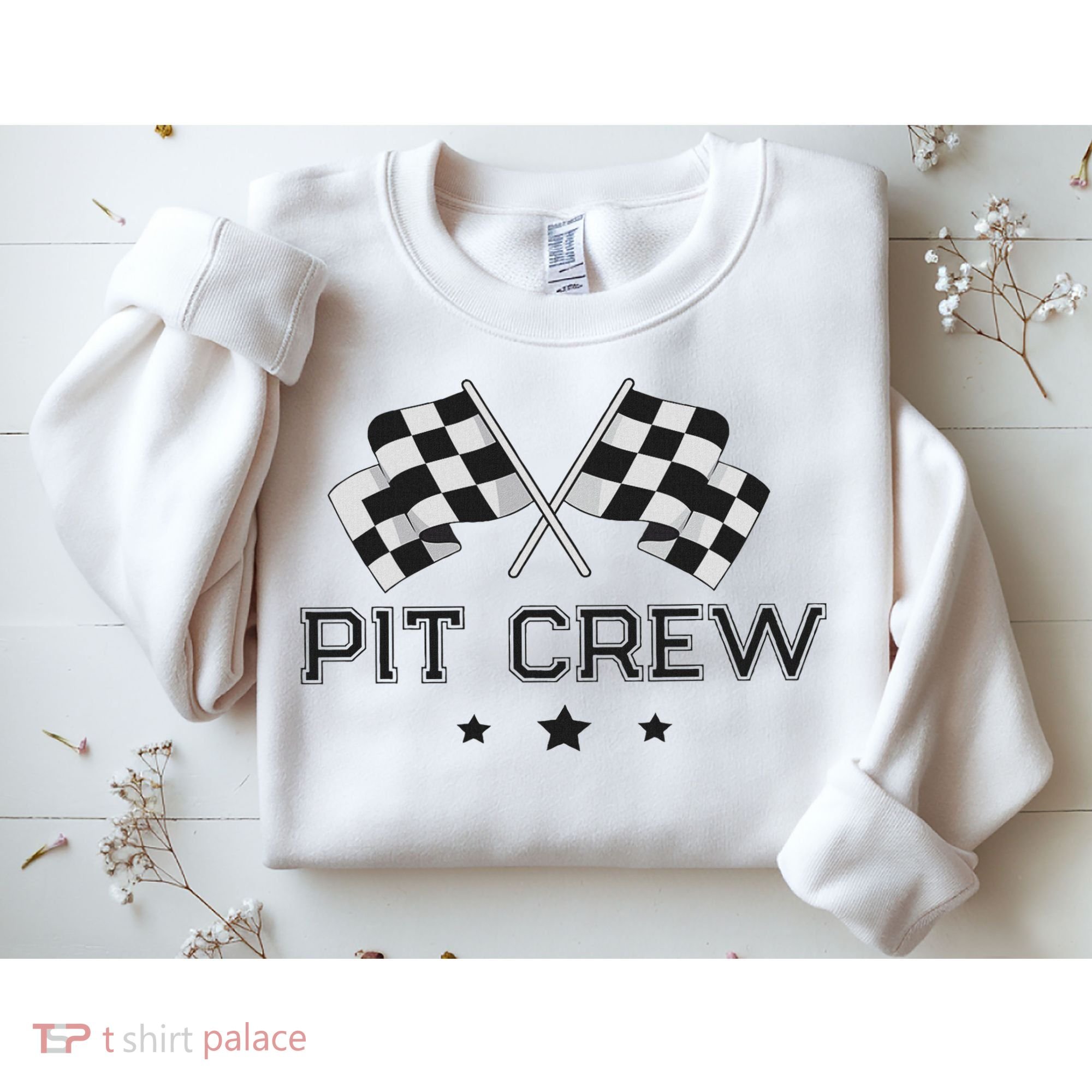 Pit Crew Racing Car Sweatshirt
