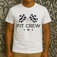 Pit Crew Racing Car T-Shirt thumb 3