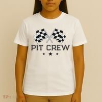 Pit Crew Racing Car T-Shirt thumb 4