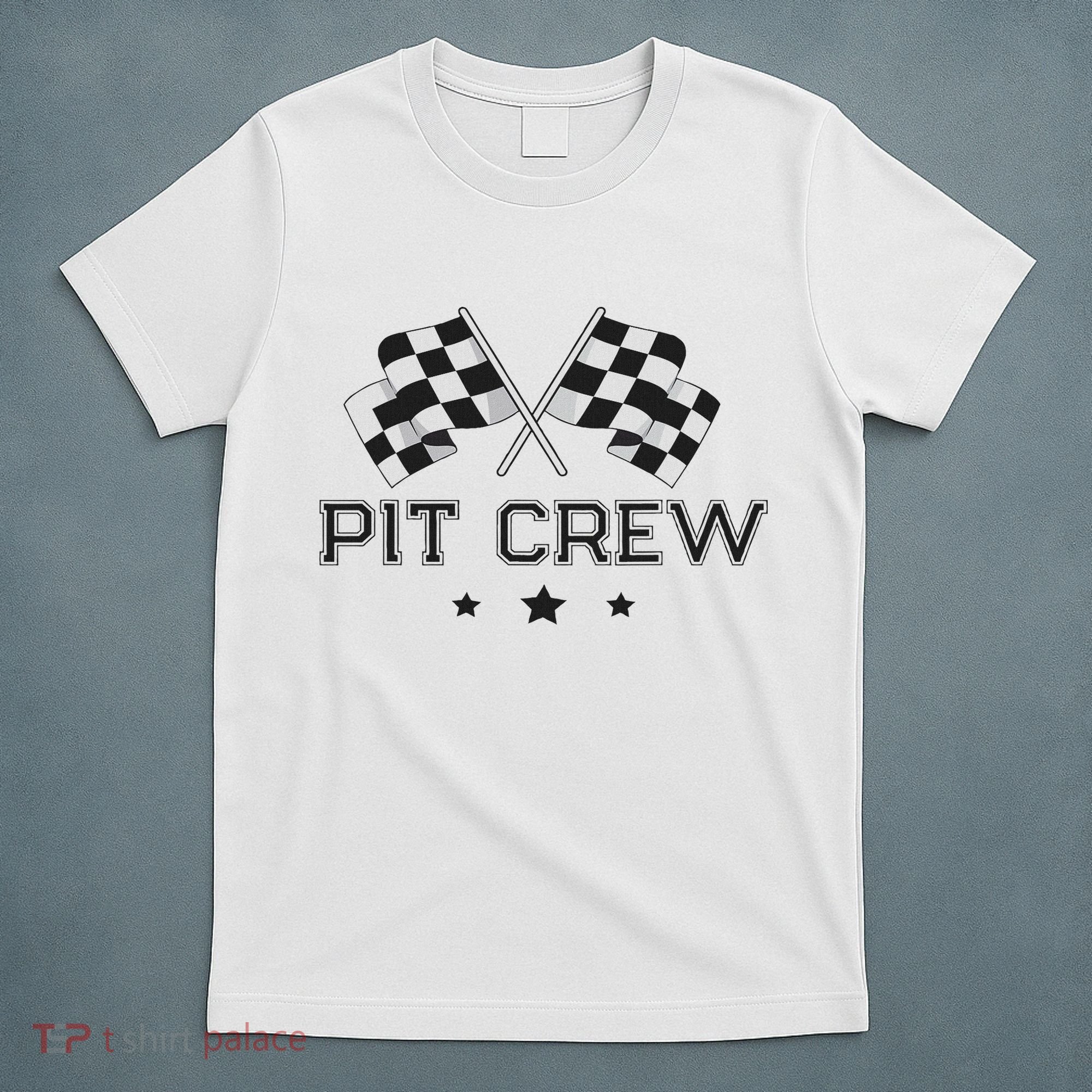 Pit Crew Racing Car T-Shirt