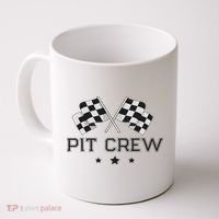 Pit Crew Racing Car Coffee Mug thumb 0