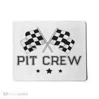 Pit Crew Racing Car Mousepad thumb 0