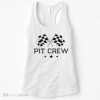 Pit Crew Racing Car Women's Tank Top thumb 0