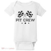 Pit Crew Racing Car Baby Bodysuit thumb 0