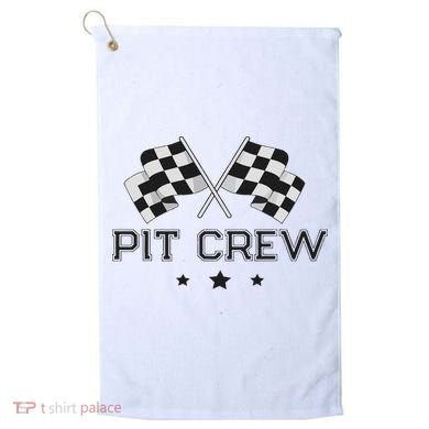 Pit Crew Racing Car Golf Towel