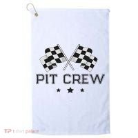 Pit Crew Racing Car Golf Towel thumb 0