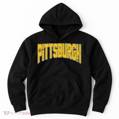 Pittsburgh City Retro Vintage Hoodie