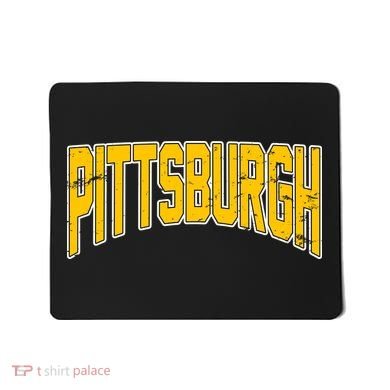 Pittsburgh City Retro Vintage Mousepad