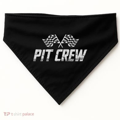 Pit Crew Race Car USA-Made Doggie Bandana