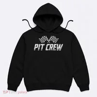 Pit Crew Race Car Hoodie thumb 0