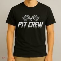 Pit Crew Race Car T-Shirt thumb 3