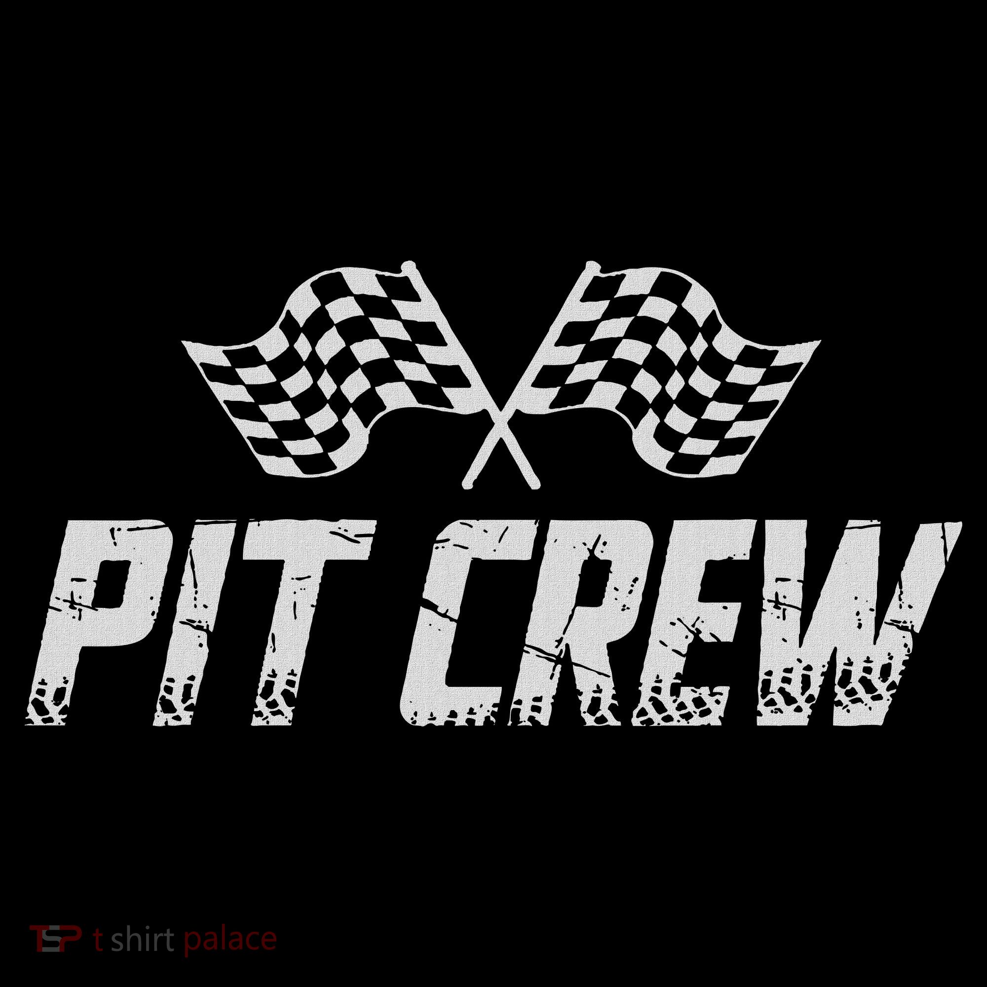 Pit Crew Race Car Button