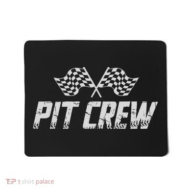 Pit Crew Race Car Mousepad