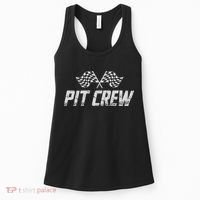 Pit Crew Race Car Women's Tank Top thumb 0