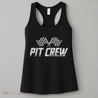 Pit Crew Race Car Women's Tank Top thumb 3