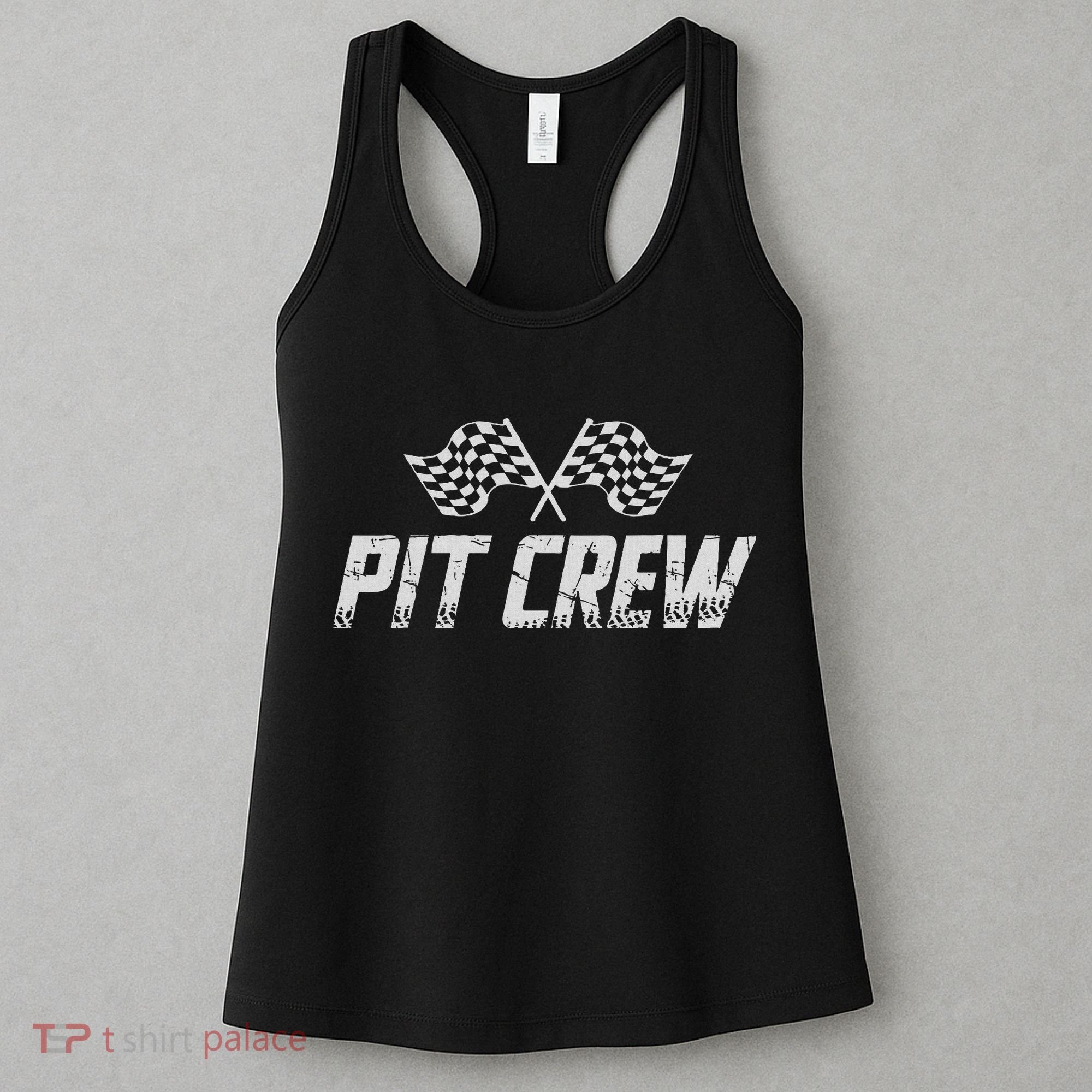 Pit Crew Race Car Women's Tank Top