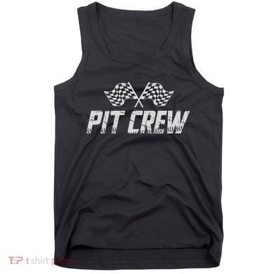 Pit Crew Race Car Tank Top