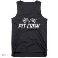 Pit Crew Race Car Tank Top thumb 0