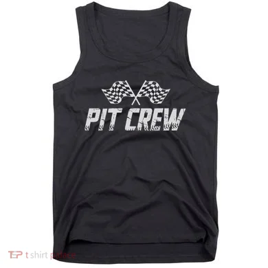 Pit Crew Race Car Tank Top