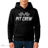 Pit Crew Race Car Kids Hoodie thumb 4