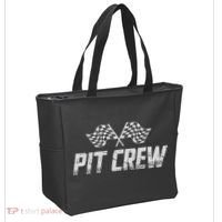 Pit Crew Race Car Tote Bag thumb 2