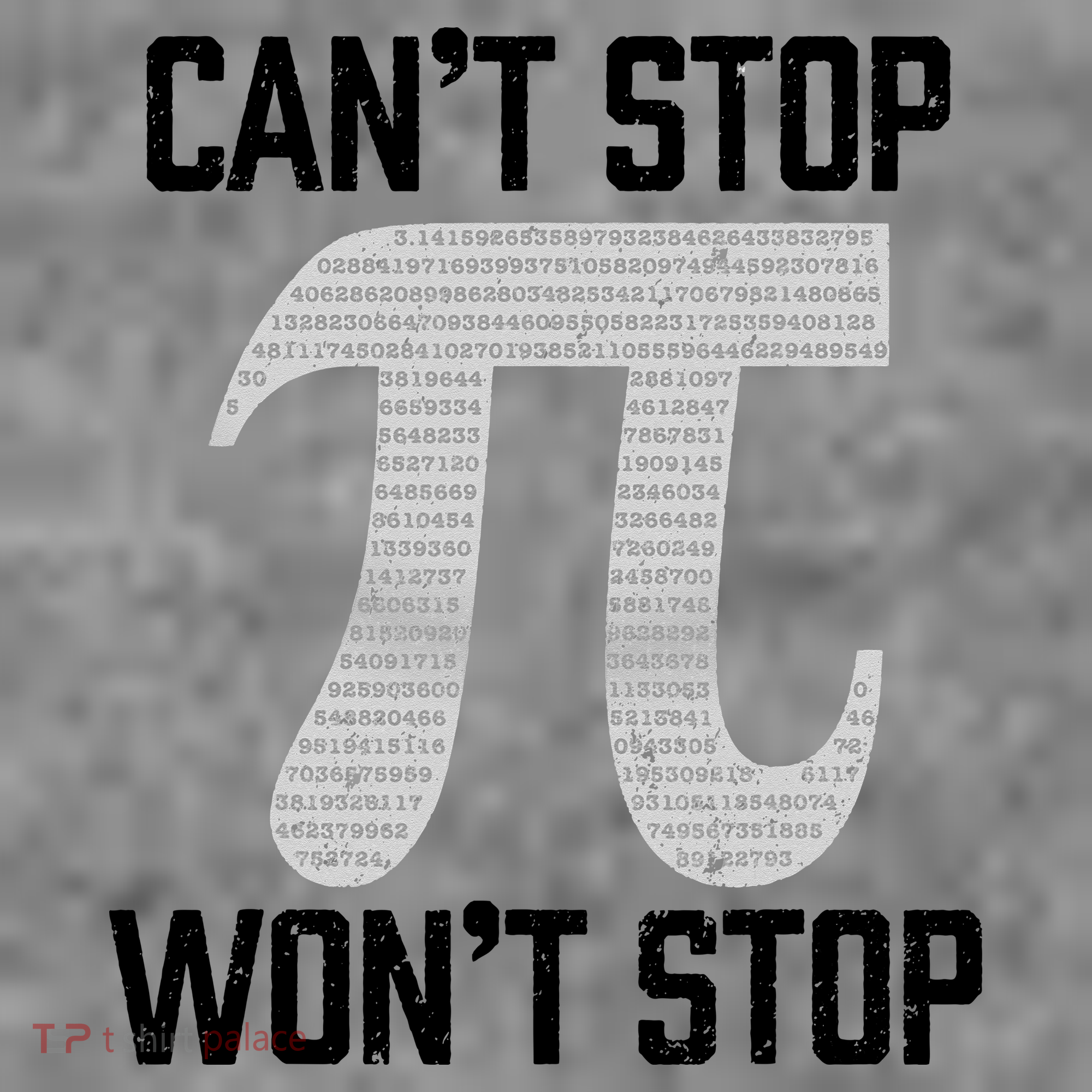 Pi Can't Stop Won't Stop Pi Day 3.14 Funny Math Geek Toddler Hoodie
