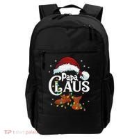 Papa Claus Santa Hat Matching Christmas Family Group Backpack thumb 0