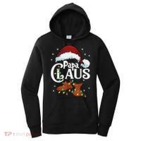 Papa Claus Santa Hat Matching Christmas Family Group Women's Hoodie thumb 0