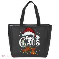 Papa Claus Santa Hat Matching Christmas Family Group Tote Bag thumb 0
