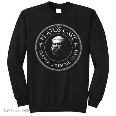 Plato's Cave Search & Rescue Team Philosophy Sweatshirt