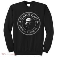 Plato's Cave Search & Rescue Team Philosophy Sweatshirt thumb 0