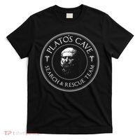 Plato's Cave Search & Rescue Team Philosophy T-Shirt thumb 0