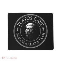 Plato's Cave Search & Rescue Team Philosophy Mousepad thumb 0