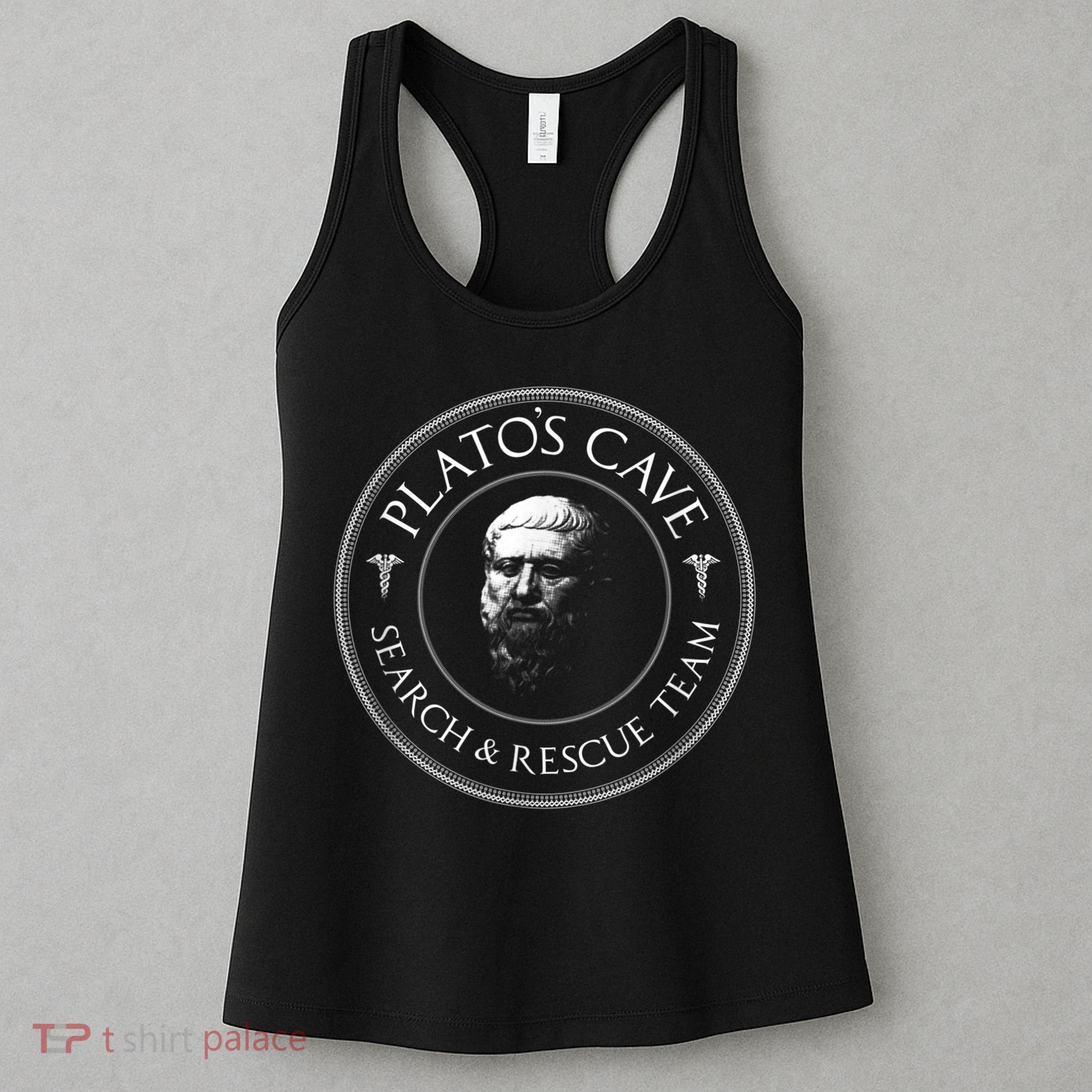 Plato's Cave Search & Rescue Team Philosophy Women's Tank Top