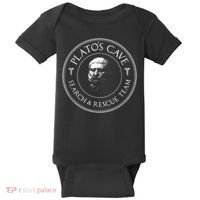 Plato's Cave Search & Rescue Team Philosophy Baby Bodysuit thumb 0