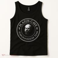 Plato's Cave Search & Rescue Team Philosophy Tank Top thumb 2