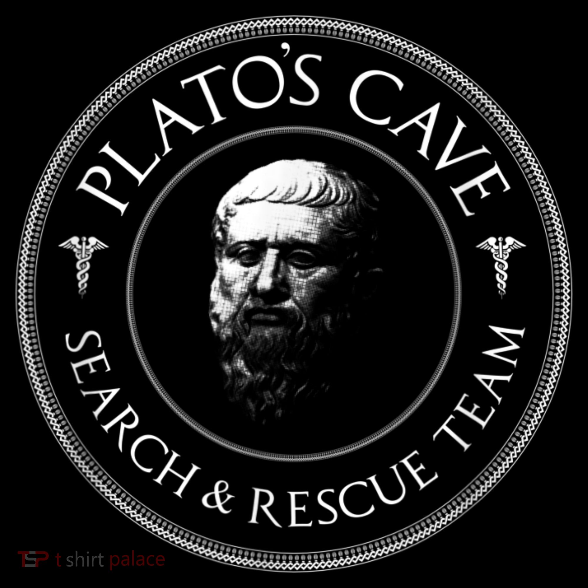 Plato's Cave Search & Rescue Team Philosophy Toddler T-Shirt