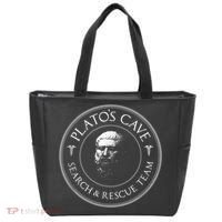 Plato's Cave Search & Rescue Team Philosophy Tote Bag thumb 0