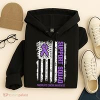 Pancreatic Cancer Support Squad Pancreatic Cancer Awareness Hoodie thumb 4