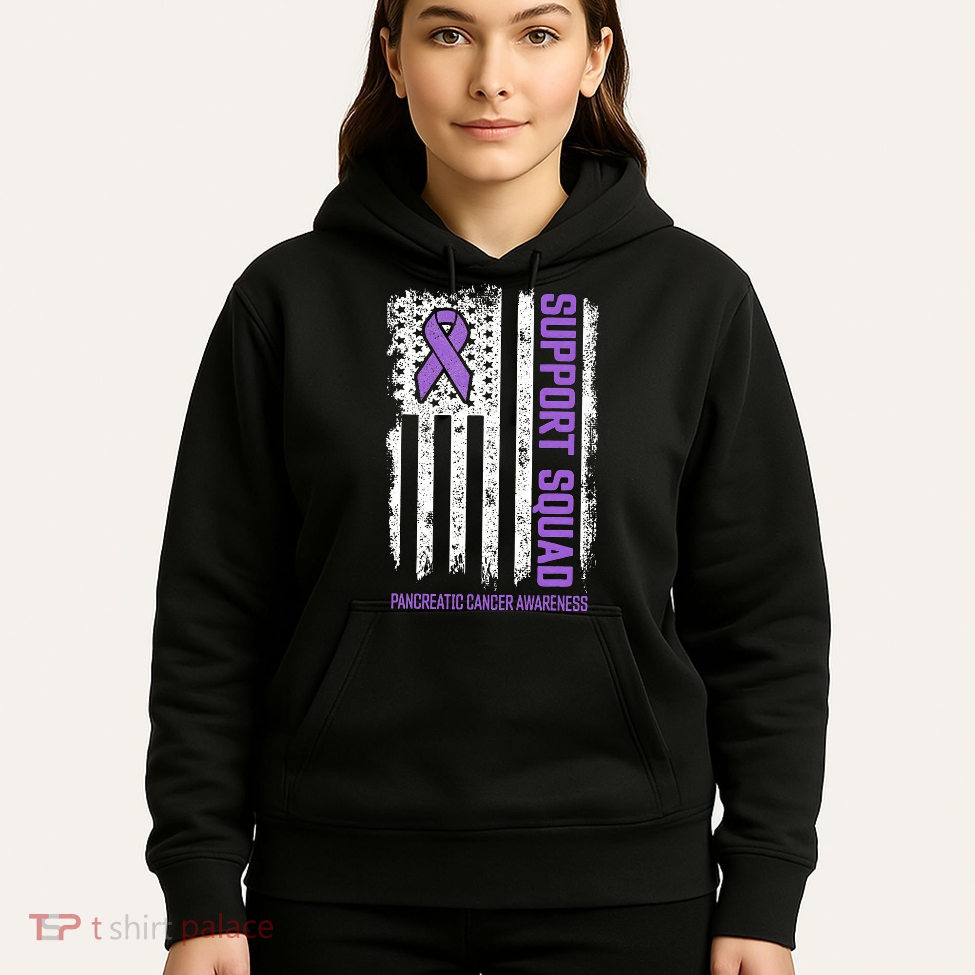 Pancreatic Cancer Support Squad Pancreatic Cancer Awareness Hoodie