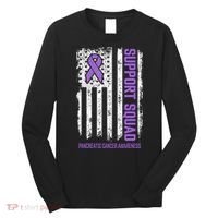 Pancreatic Cancer Support Squad Pancreatic Cancer Awareness Long Sleeve Shirt thumb 0