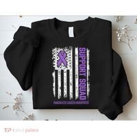 Pancreatic Cancer Support Squad Pancreatic Cancer Awareness Sweatshirt thumb 2