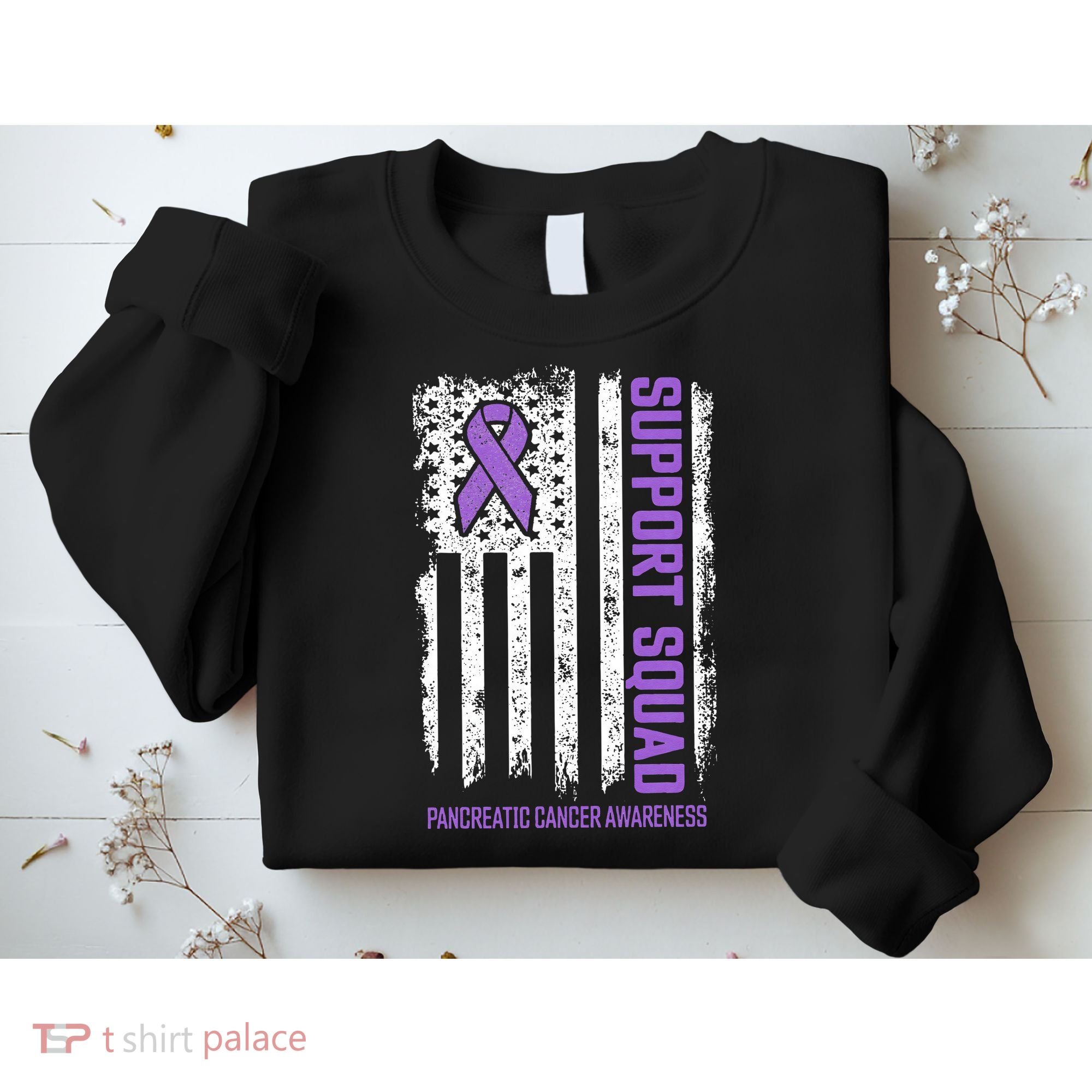 Pancreatic Cancer Support Squad Pancreatic Cancer Awareness Sweatshirt
