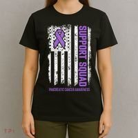 Pancreatic Cancer Support Squad Pancreatic Cancer Awareness T-Shirt thumb 4