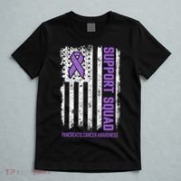 Pancreatic Cancer Support Squad Pancreatic Cancer Awareness T-Shirt thumb 5