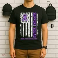 Pancreatic Cancer Support Squad Pancreatic Cancer Awareness T-Shirt thumb 6