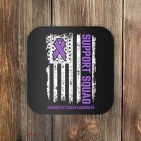 Pancreatic Cancer Support Squad Pancreatic Cancer Awareness Coaster thumb 0